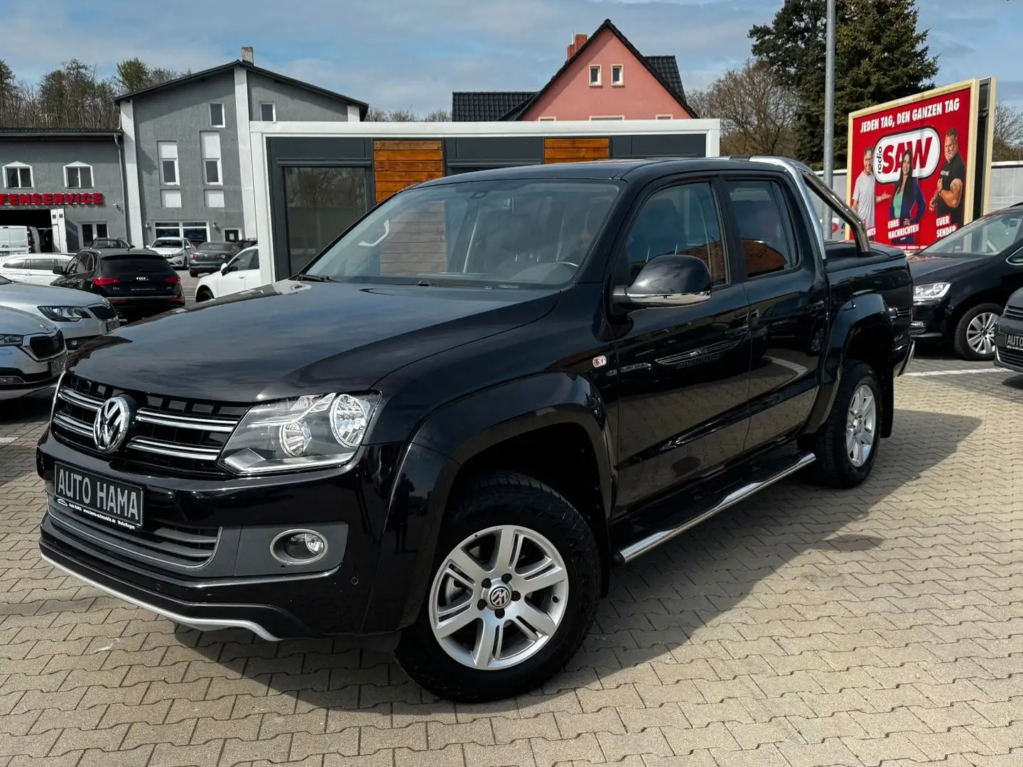Volkswagen Amarok Highline DoubleCab 4Motion *NAV*AHK*ALCAN Schwarz - 1