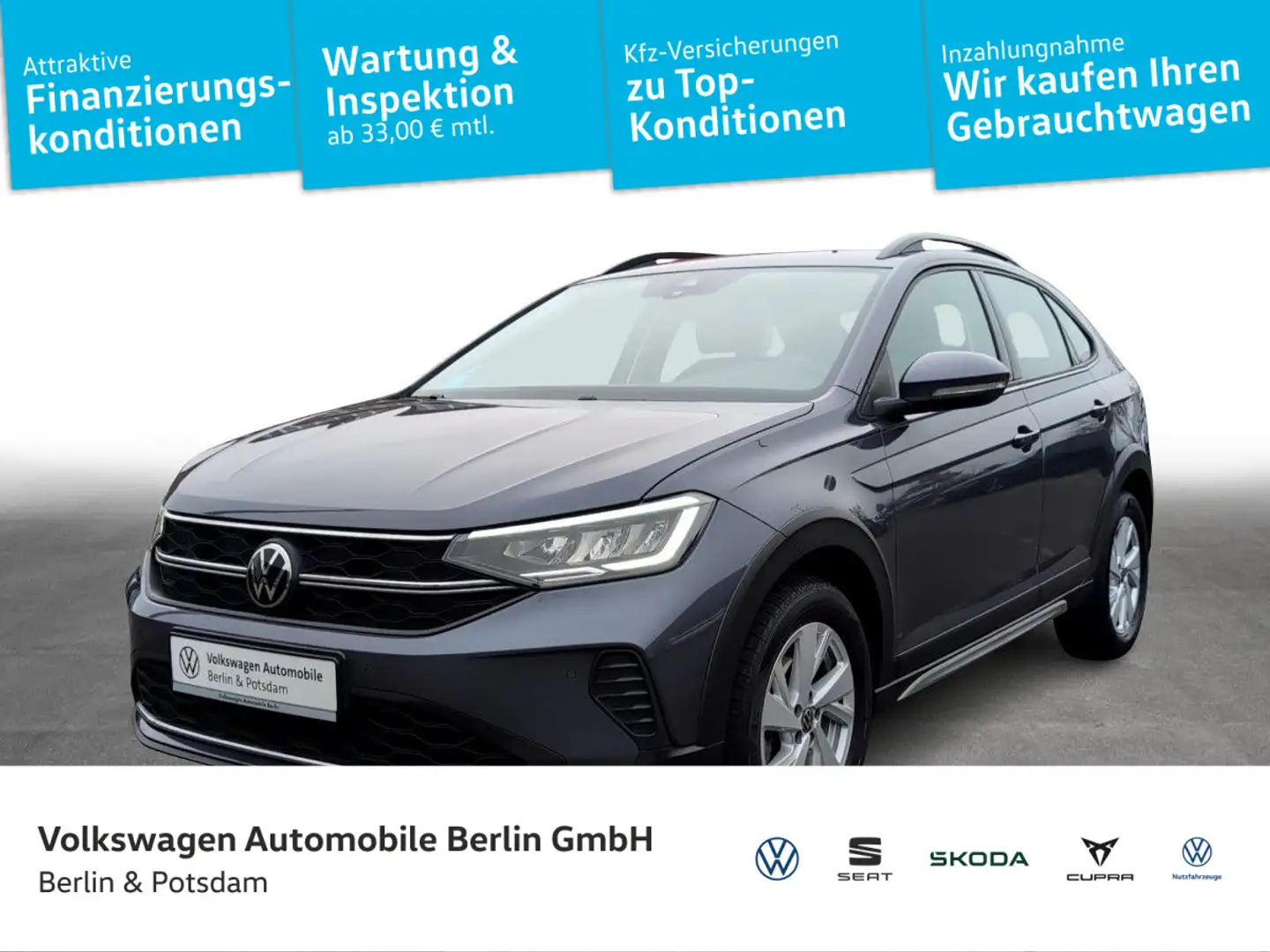 Volkswagen Taigo 1.0TSI Life KLIMA LED PDC LM-Felgen Grau - 1