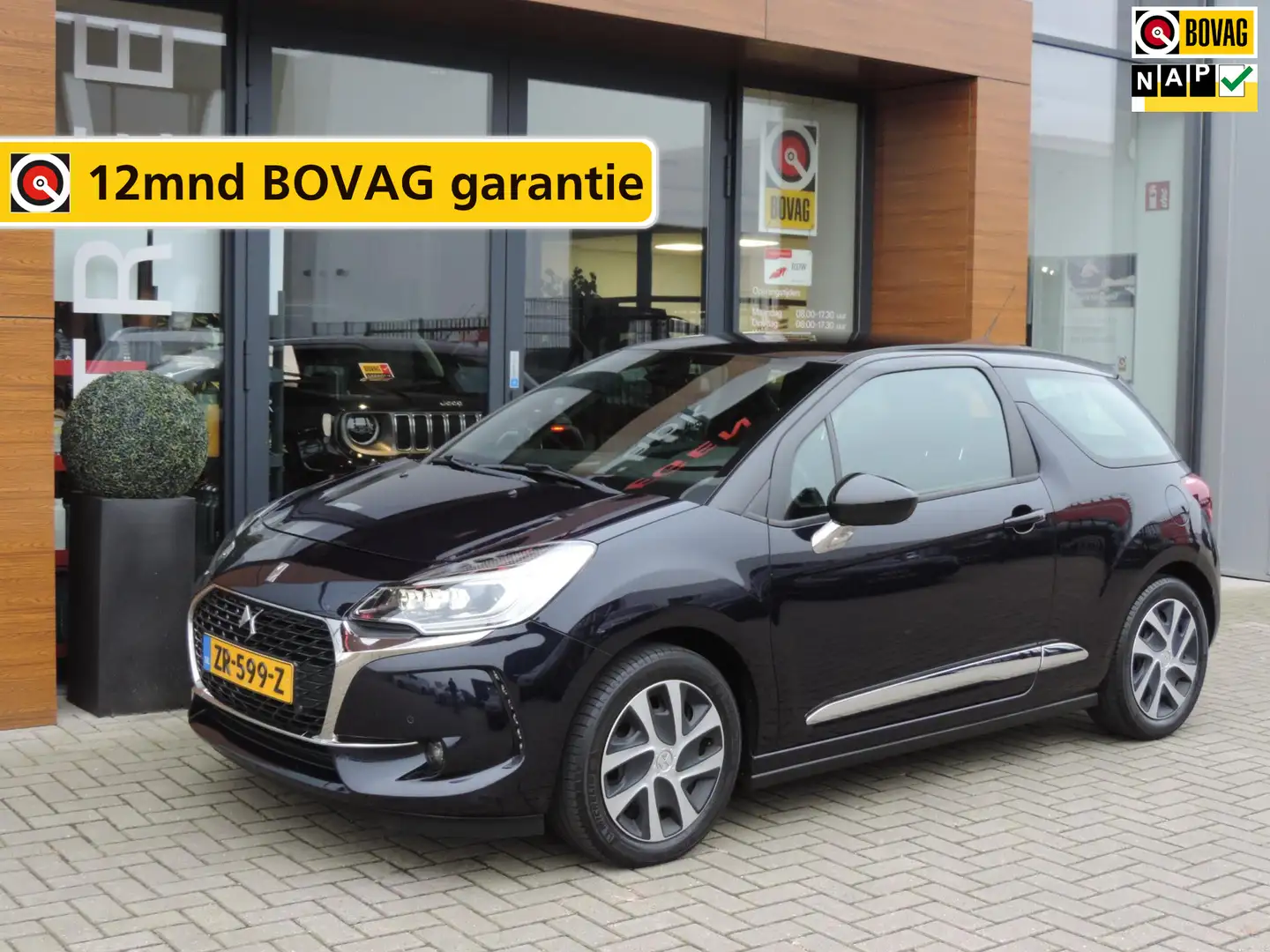 DS Automobiles DS 3 1.2 PureTech So Chic Pack Style | LED kopl | Camer Bleu - 1
