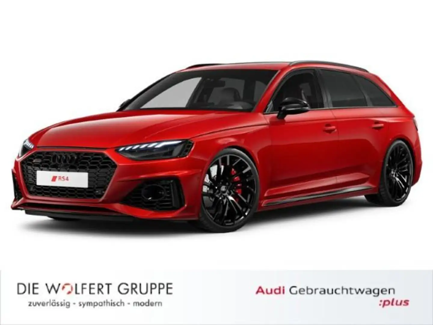 Audi RS4 Avant RS-SPORTAGA*280KM/H*PANO*360°*B&O Rot - 1