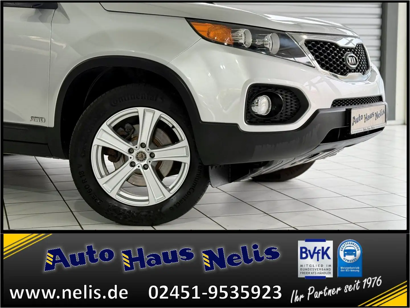 Kia Sorento 2,4 LPG 60 Liter Navigation Anhängerkupl Silber - 2