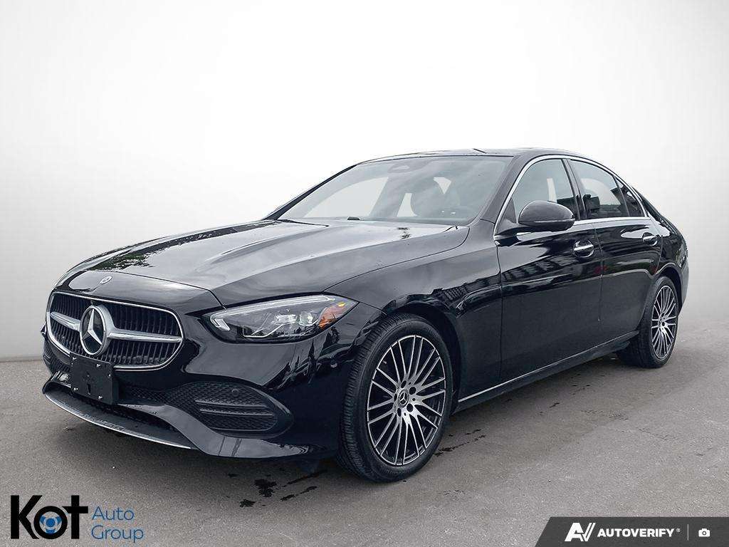 2025 Mercedes-Benz C-Class C 300 4MATIC Sedan LOW KM! LIKE NEW! SUNROOF! NAVI