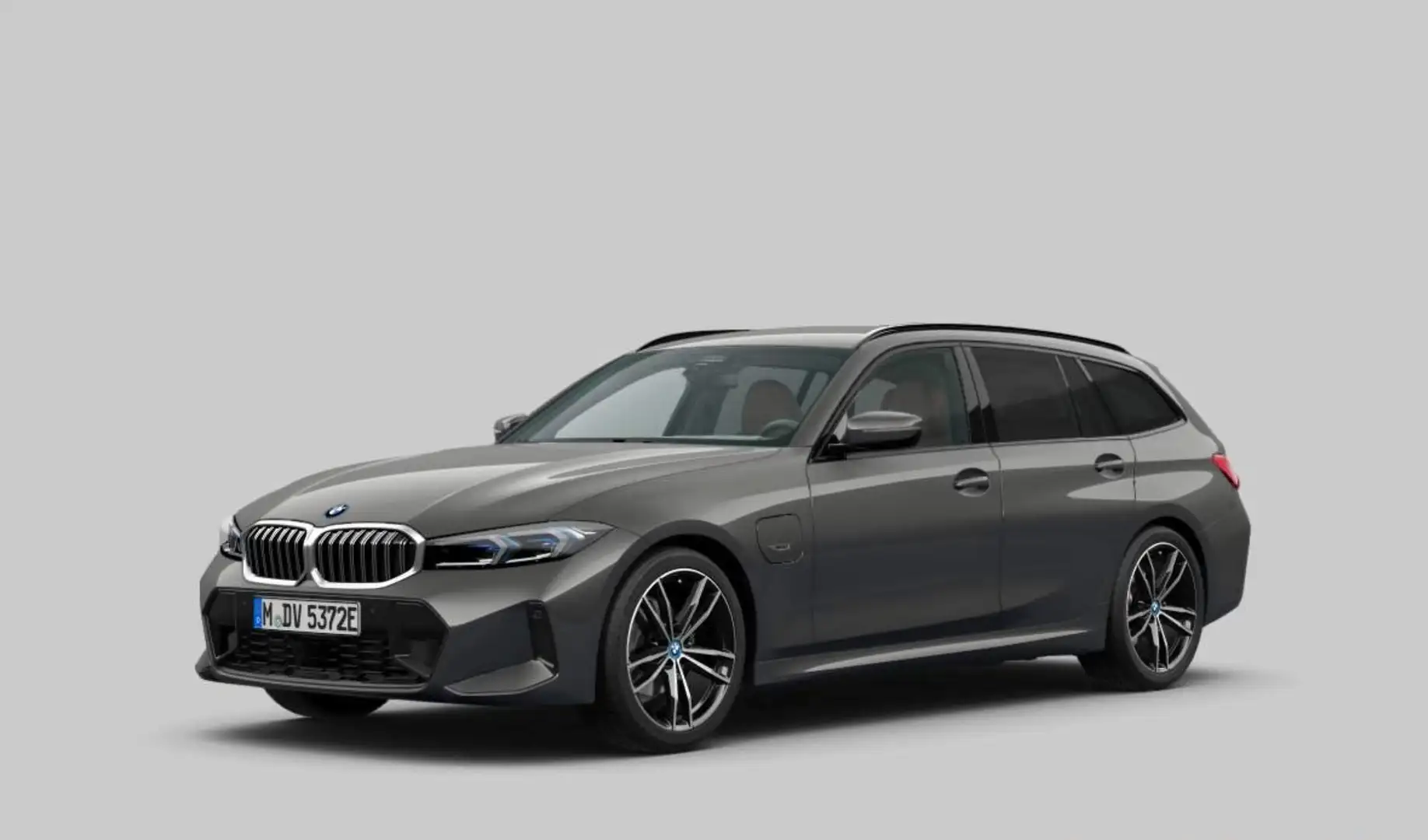 BMW 330 e xDrive Touring M Sport Aut. - AHK - HeadUp - DA+ Grigio - 1