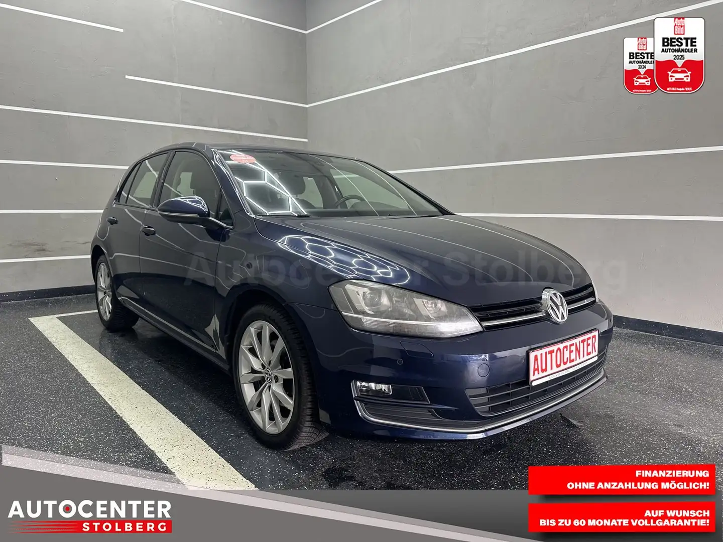 Volkswagen Golf Highline BMT "1 HAND-MULTI-SITZH-KLIMA" Azul - 2