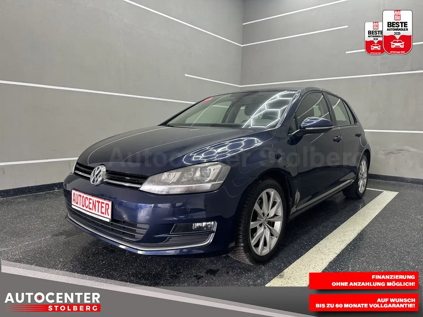 Volkswagen Golf Highline BMT "1 HAND-MULTI-SITZH-KLIMA" Azul - 1