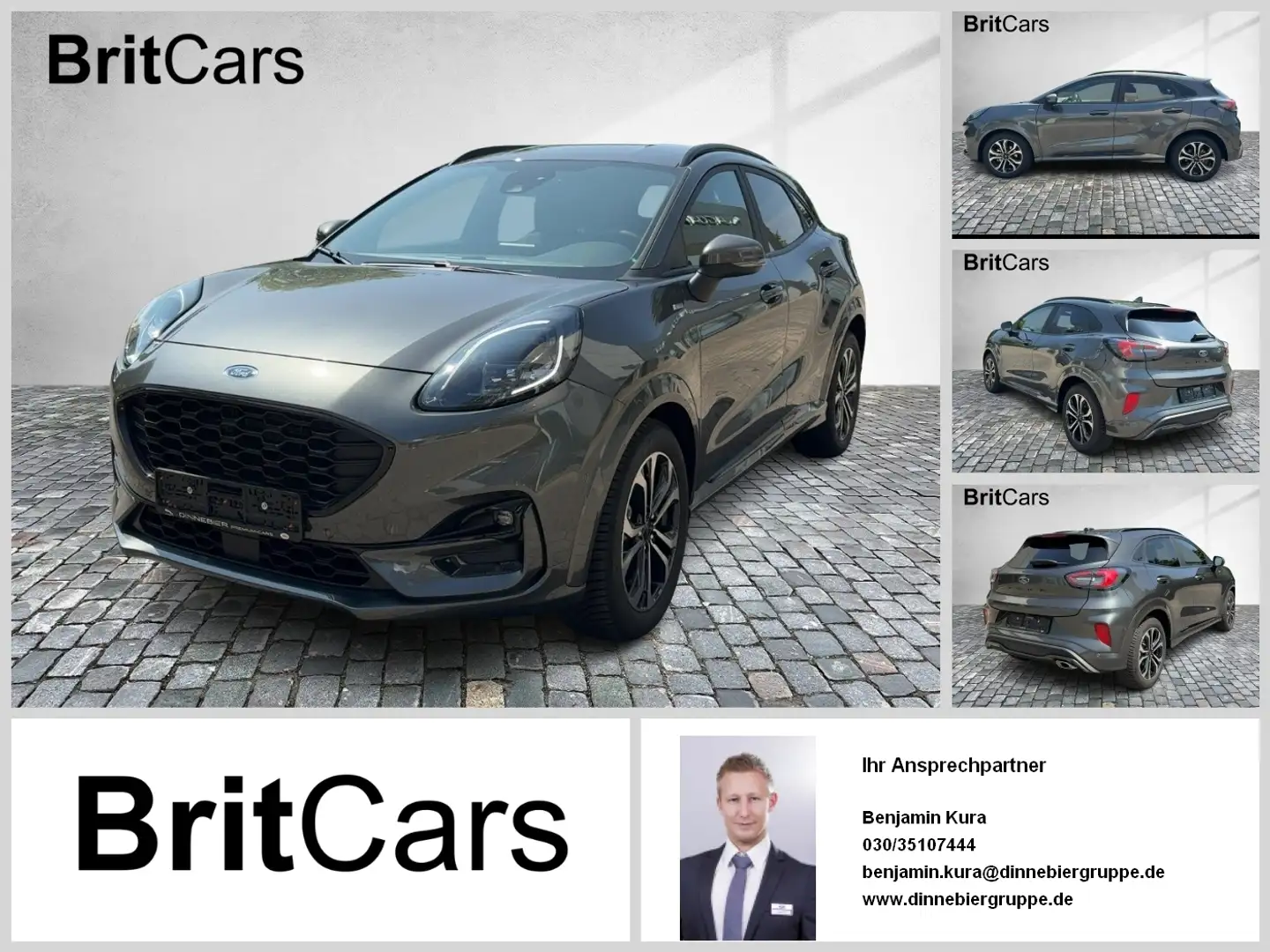 Ford Puma ST-Line X LED+Navi+Kamera+Winterpaket Grau - 1