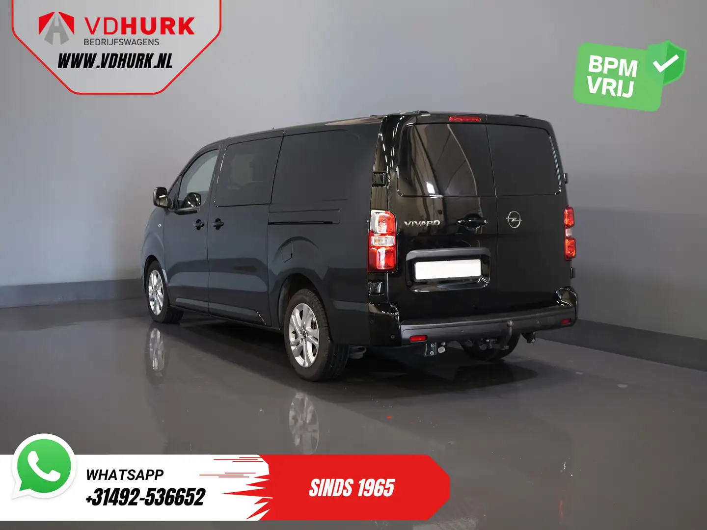 Opel Vivaro 2.0 CDTI 180 pk Aut. DC Dubbel Cabine BPM VRIJ! 2x Zwart - 2