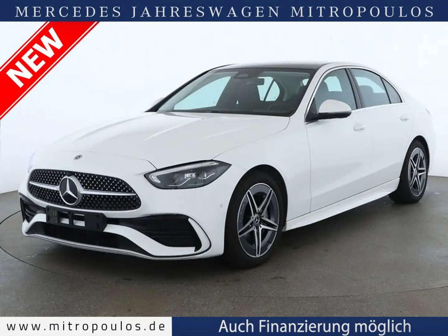 Mercedes-Benz C 200 | AMG | PANORAMA | MEMORY | KAMERA Blanc - 1