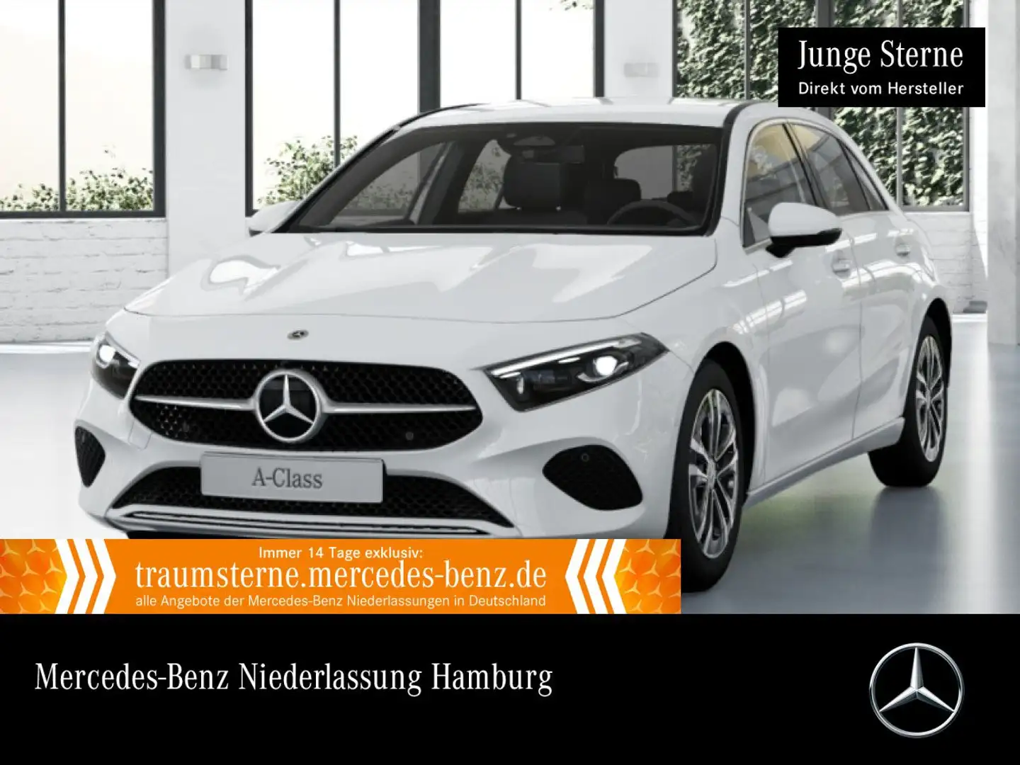 Mercedes-Benz A 250 e PROGRESSIVE+MULTIBEAM+KAMERA+KEYLESS+8G Weiß - 1
