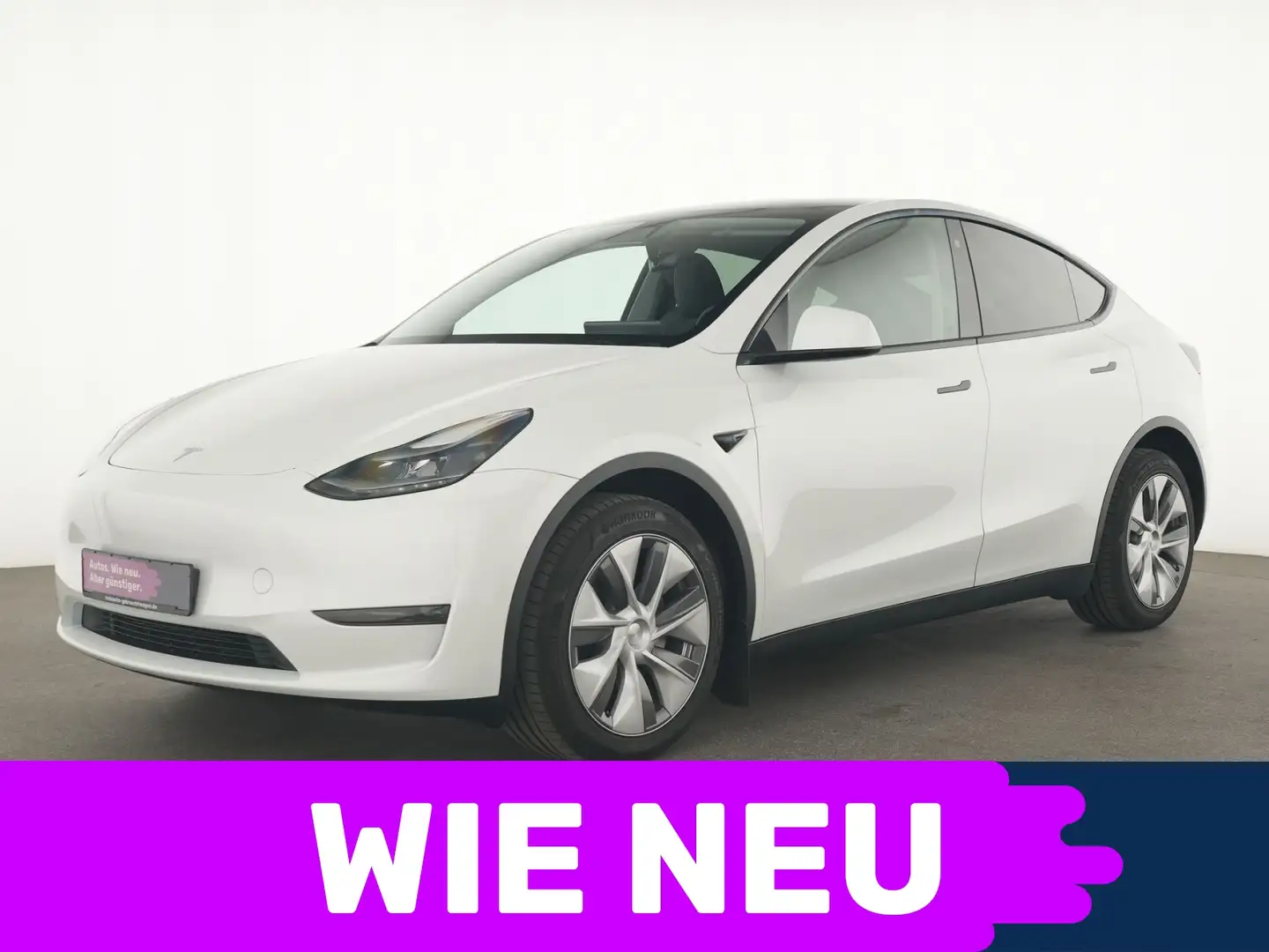 Tesla Model Y AWD|Glasdach|Rückfahrkamera|SHZ|Navi Weiß - 1