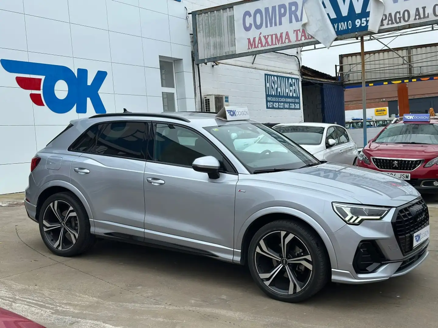 Audi Q3 35 TDI S line 110kW Plateado - 2