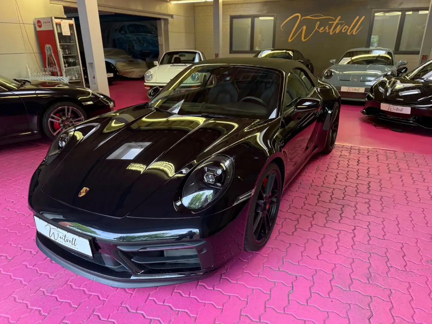 Porsche 992 4 GTS Cabrio,PDLS,Bose,Chrono, Negro - 2
