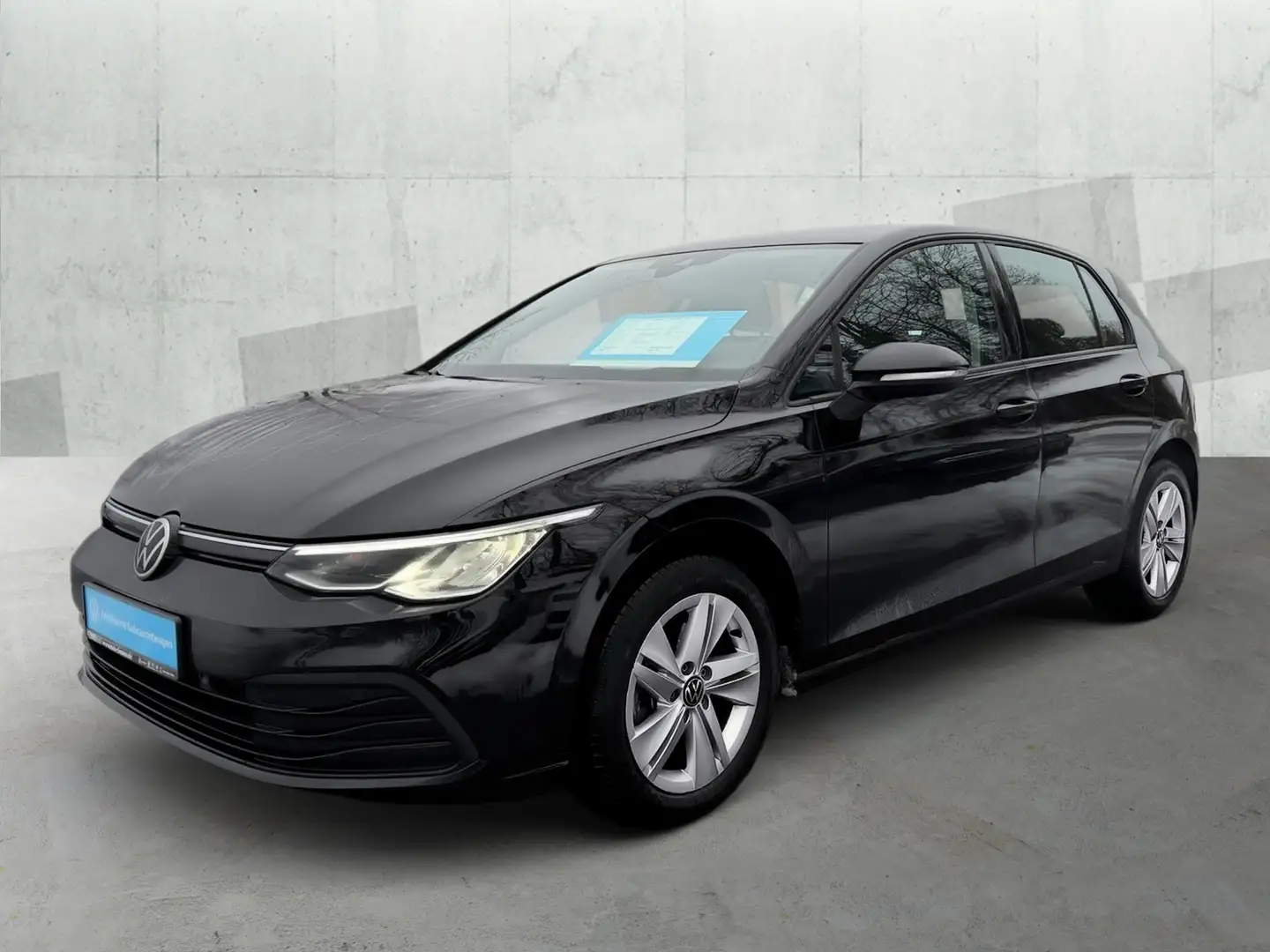 Volkswagen Golf VIII 1.5 TSI LIFE +LED +VIRTUAL +NAVI +SHZ +ALU + Schwarz - 2