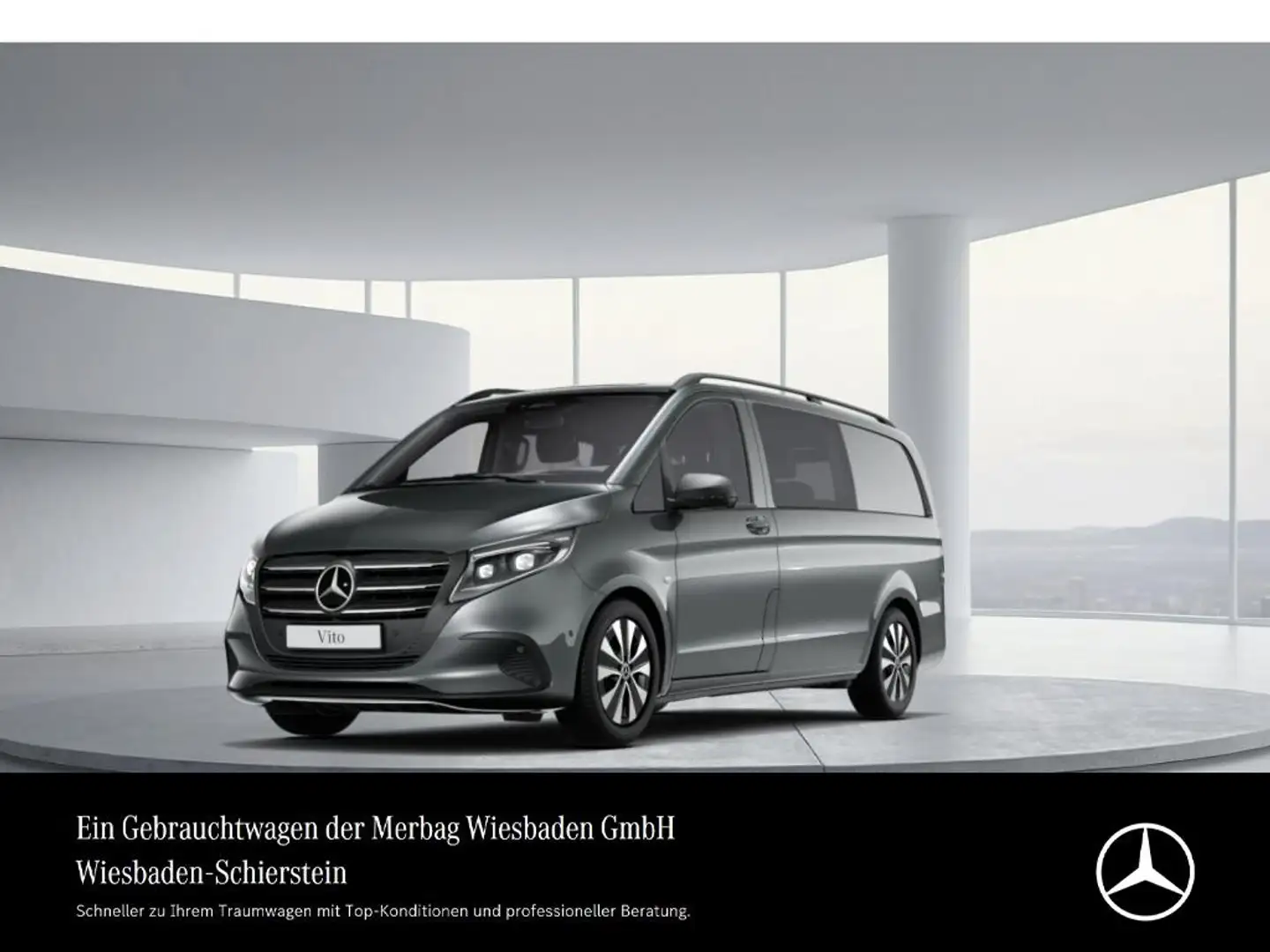 Mercedes-Benz Vito Mixto 119 CDI 4x4 Autom. MBUX TW AHK 2,5t Gris - 1