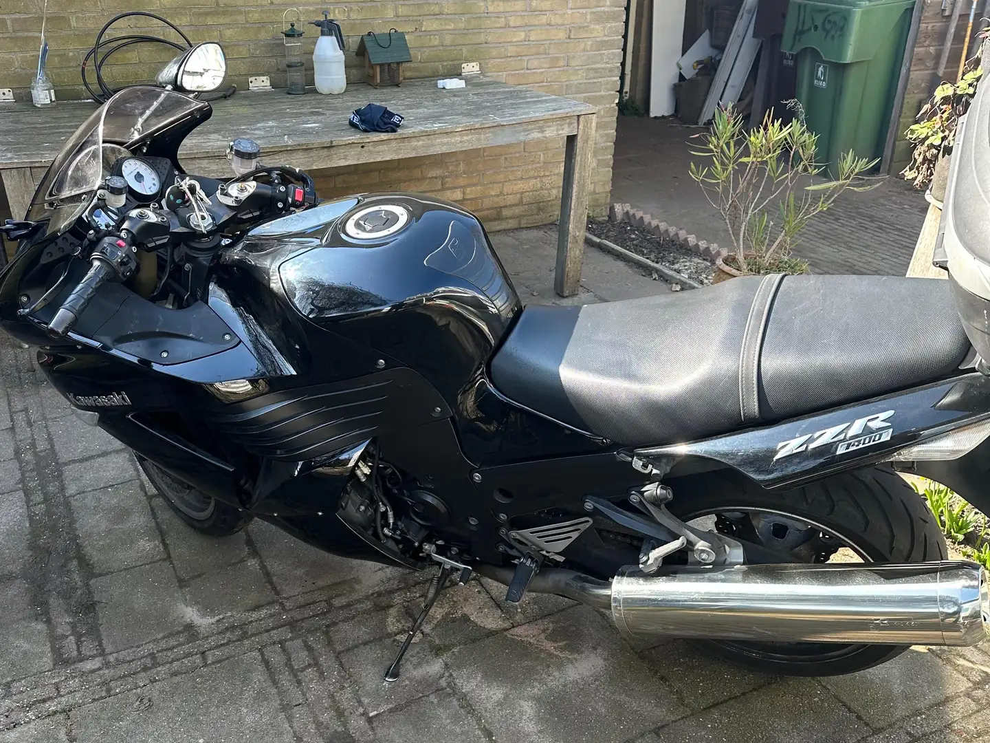 Kawasaki ZZR 1400 Supersport Zwart - 2