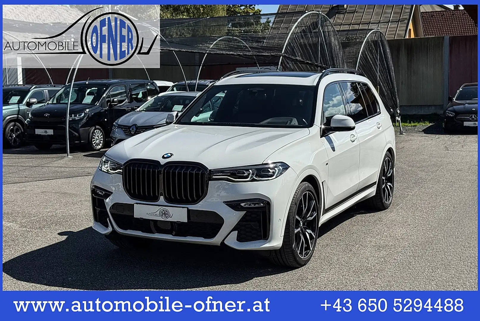 BMW X7 xDrive30d Aut. M-Sport AHK 22" HeadUp SkyLounge... Blanc - 1