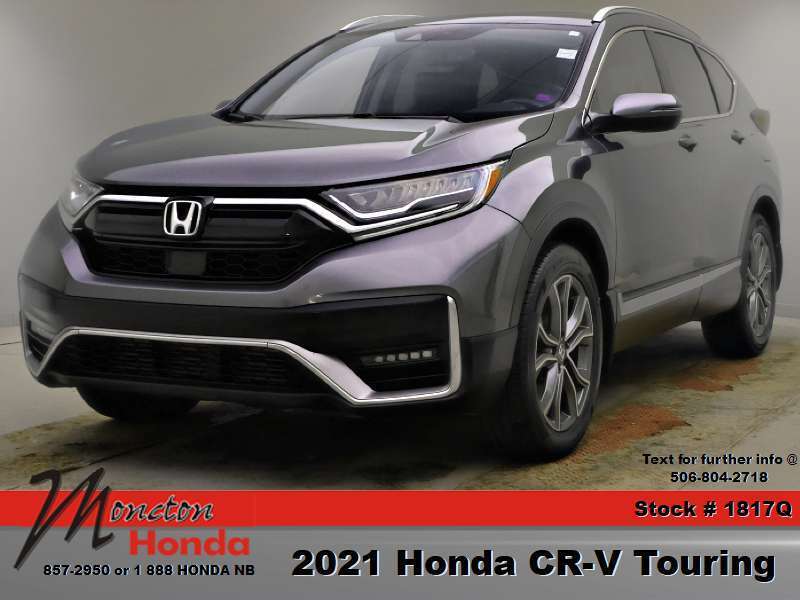 Gray 2021 Honda CR-V SUV / Crossover All-Wheel Drive Automatic