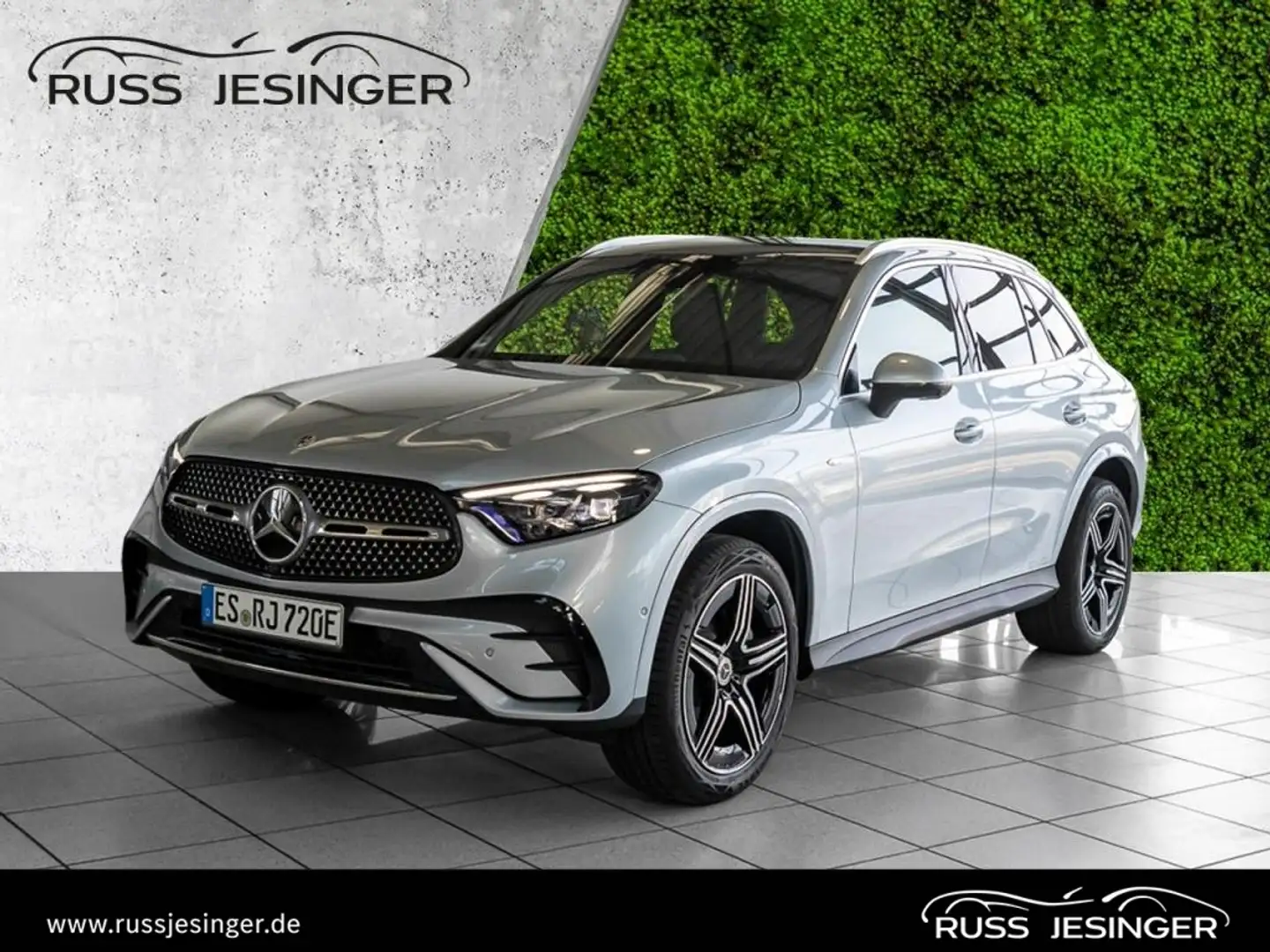 Mercedes-Benz GLC 300 e 4M AMG Line *AHK*360°*Distr*Pano*Memo* Silber - 1