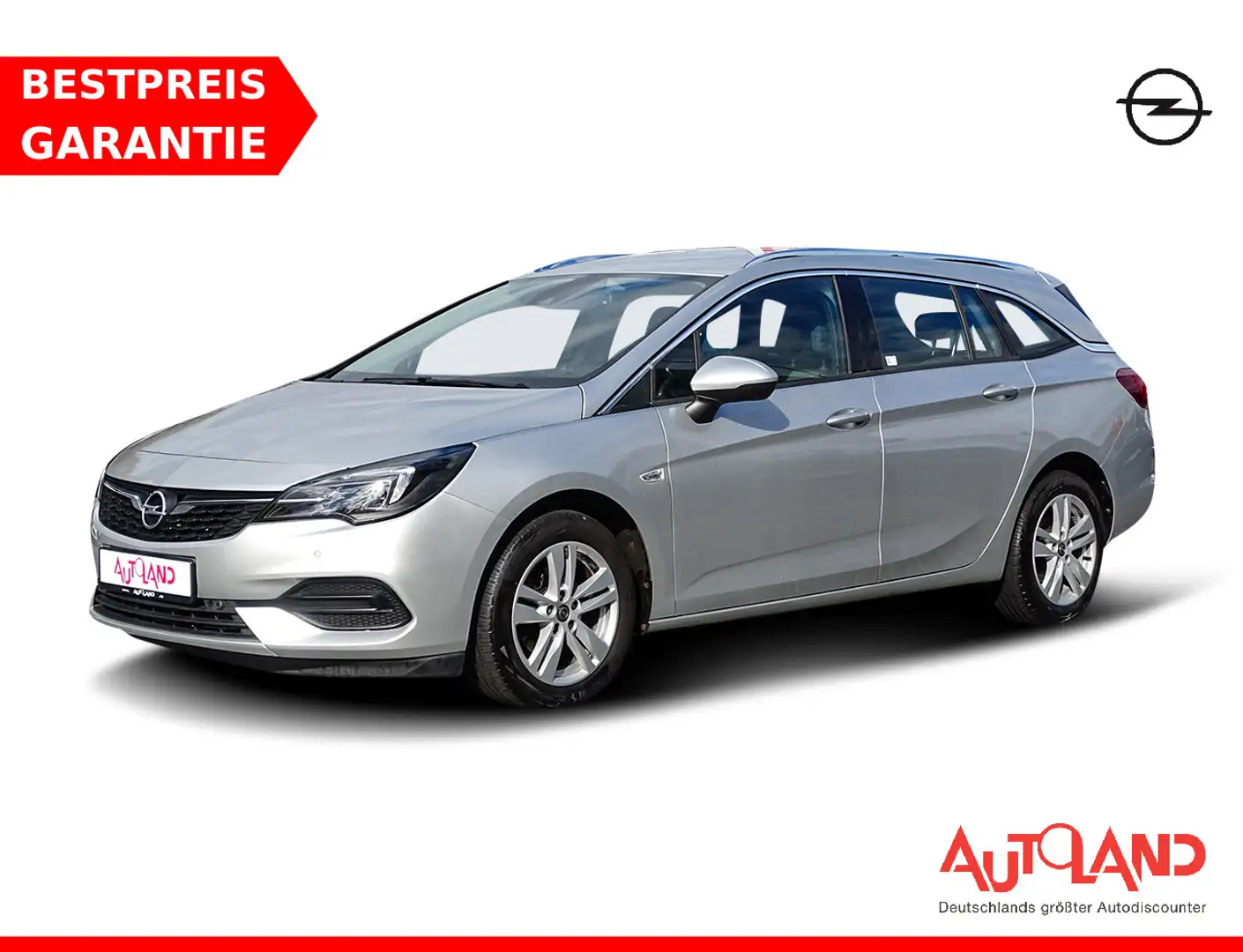 Opel Astra K Sports Tourer 1.2 LED Navi Kamera PDC Silber - 1