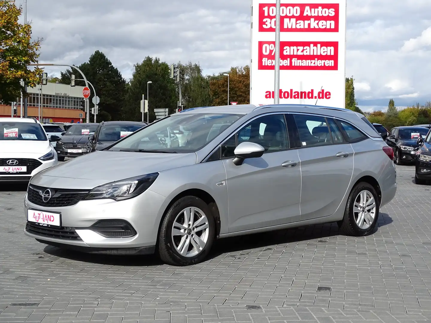 Opel Astra K Sports Tourer 1.2 LED Navi Kamera PDC Silber - 2