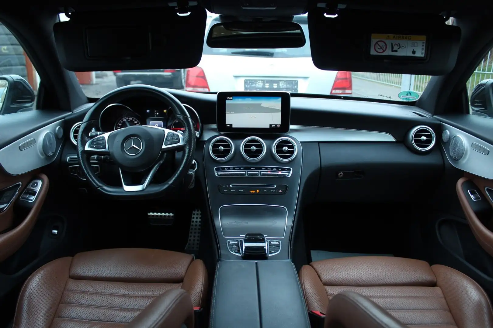 Mercedes-Benz C 220 d Coupe AMG-Line|PANO|KAMERA|BURMESTER|19"| Schwarz - 2