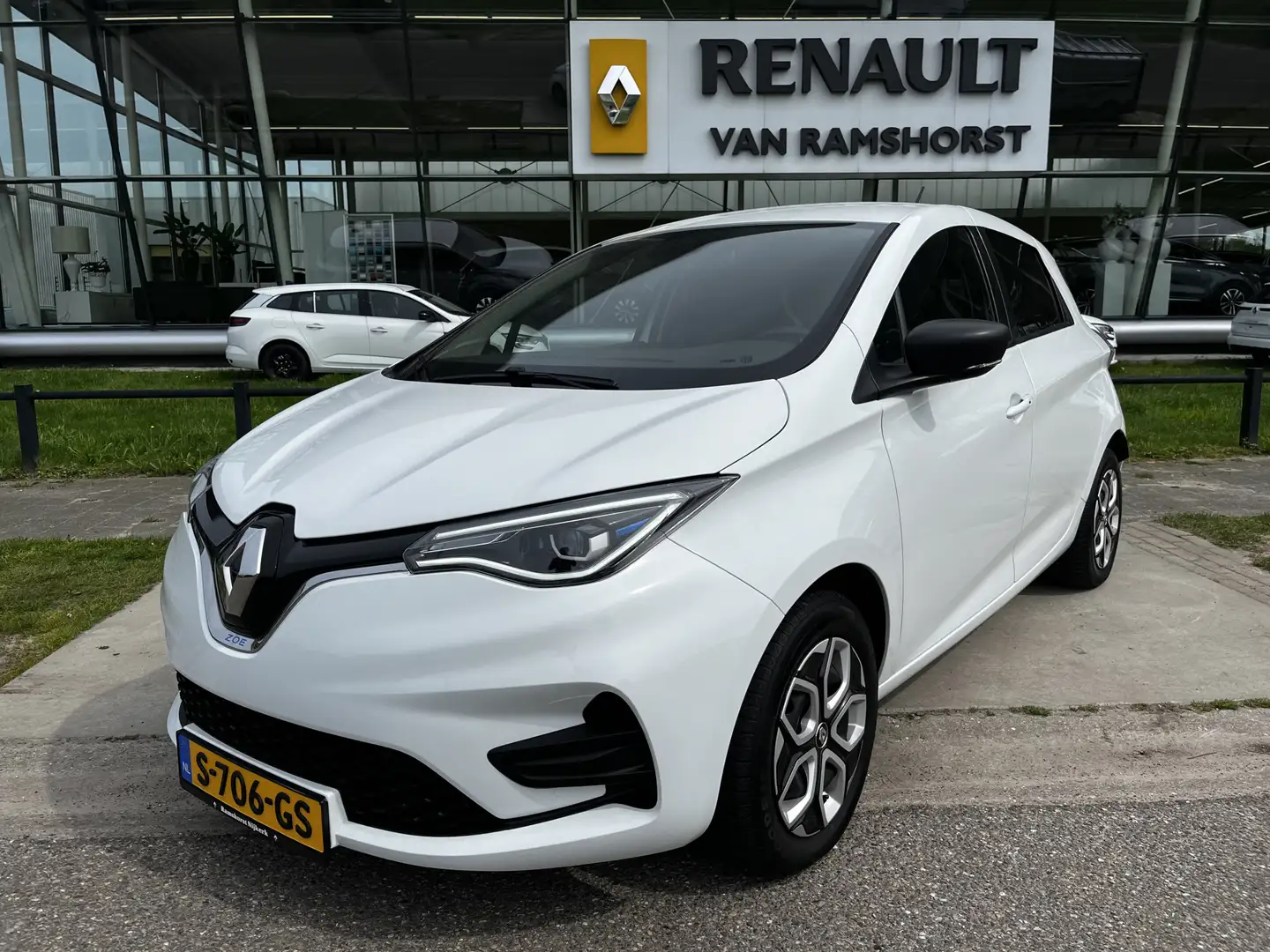 Renault ZOE E-Tech Electric R110 Life 41 kWh (AccuHuur) / Stoe Blanco - 1