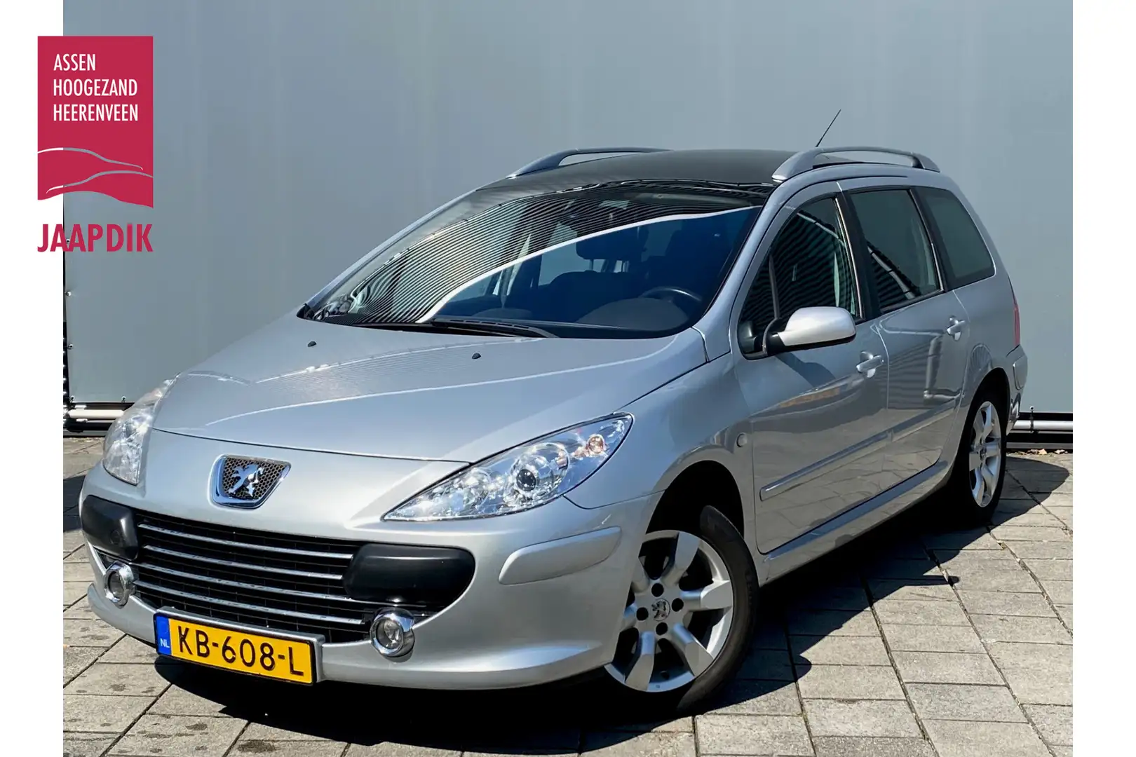 Peugeot 307 SW BWJ 2007 | 1.6 HDiF 109PK OXYGO | CLIMA | TREKH Grijs - 1