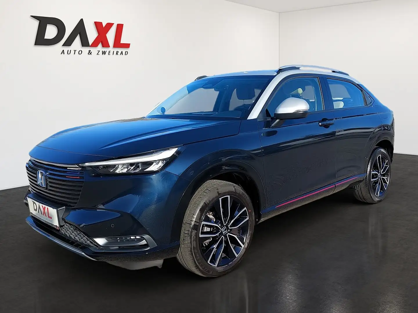 Honda HR-V 1,5 i-MMD Hybrid 2WD Advance Style Aut. *Two-Tone* Blau - 1