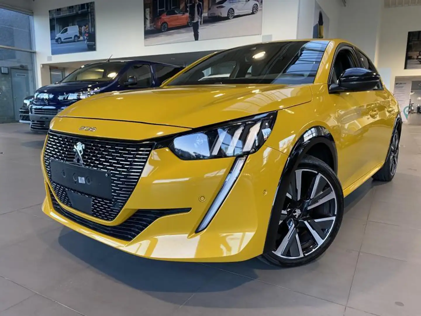Peugeot 208 AUTOMAAT,GTLINE,CAMERA Jaune - 1