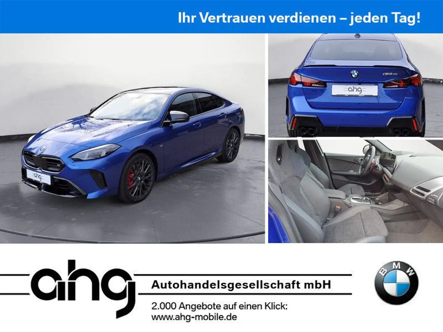 BMW 235 xDrive Gran Coupé MSportPro Innovat-pkt AHK Blau - 1