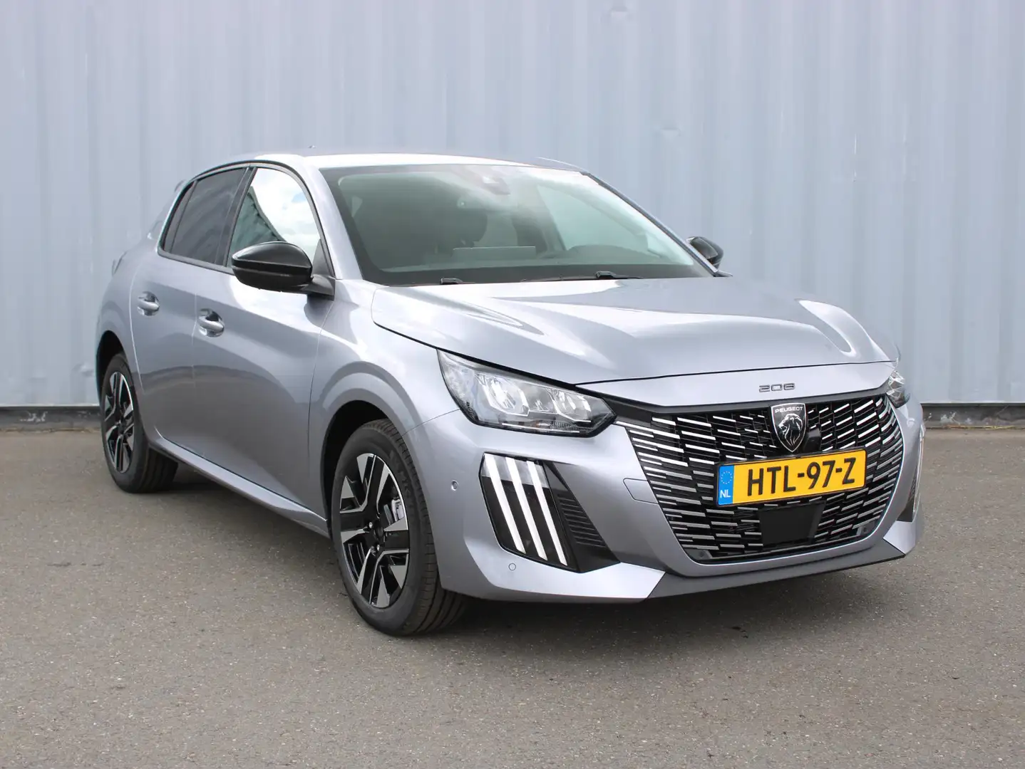 Peugeot 208 1.2 Hybrid 110 e-DCS6 Allure VOORRAAD KORTING Grijs - 1