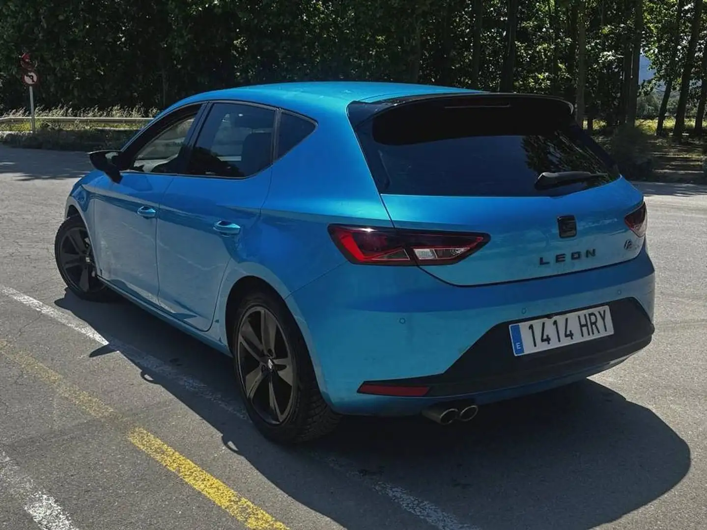 SEAT Leon León 2.0TDI CR S Azul - 2