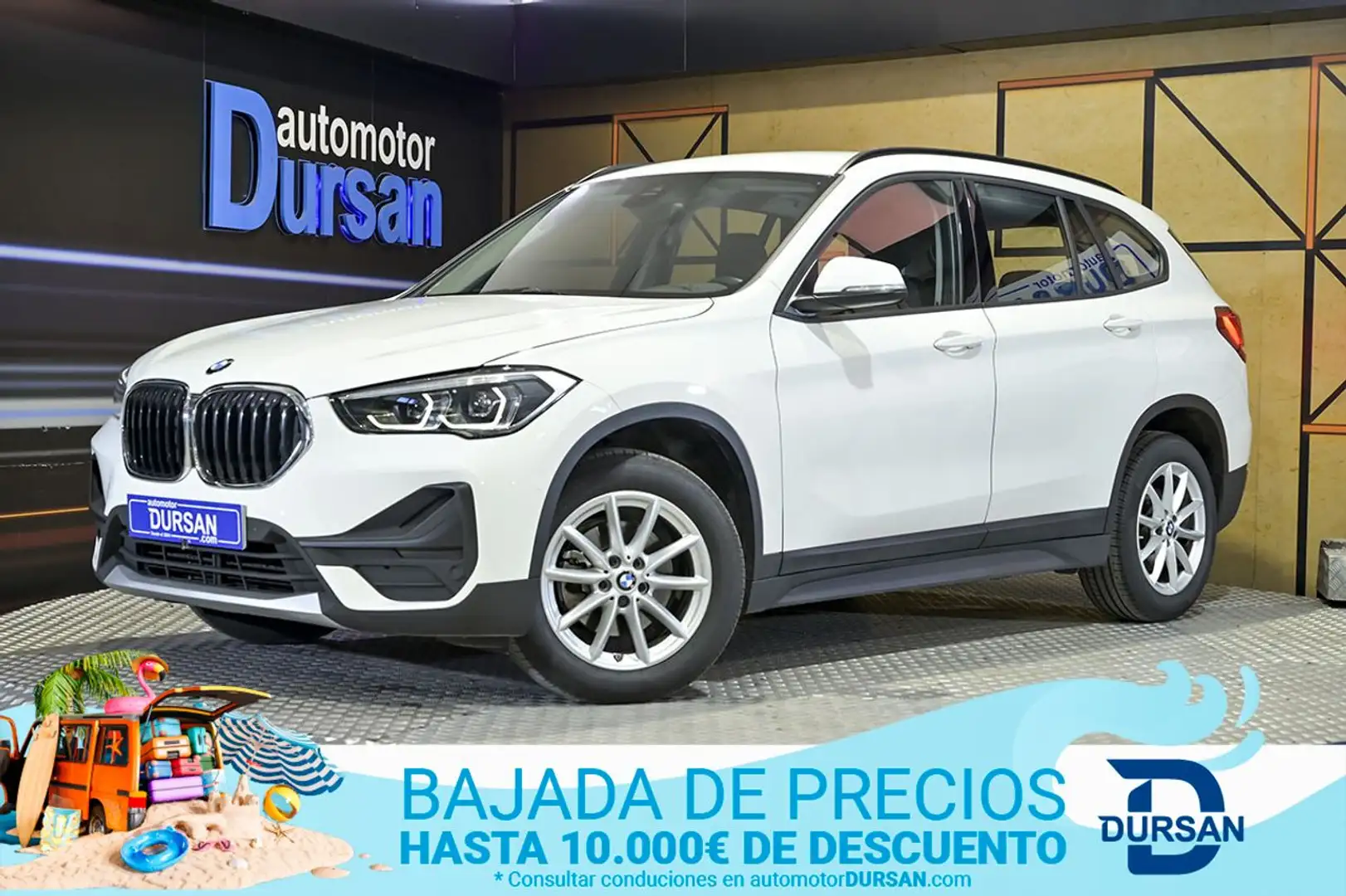 BMW X1 sDrive 18dA Business Blanco - 1