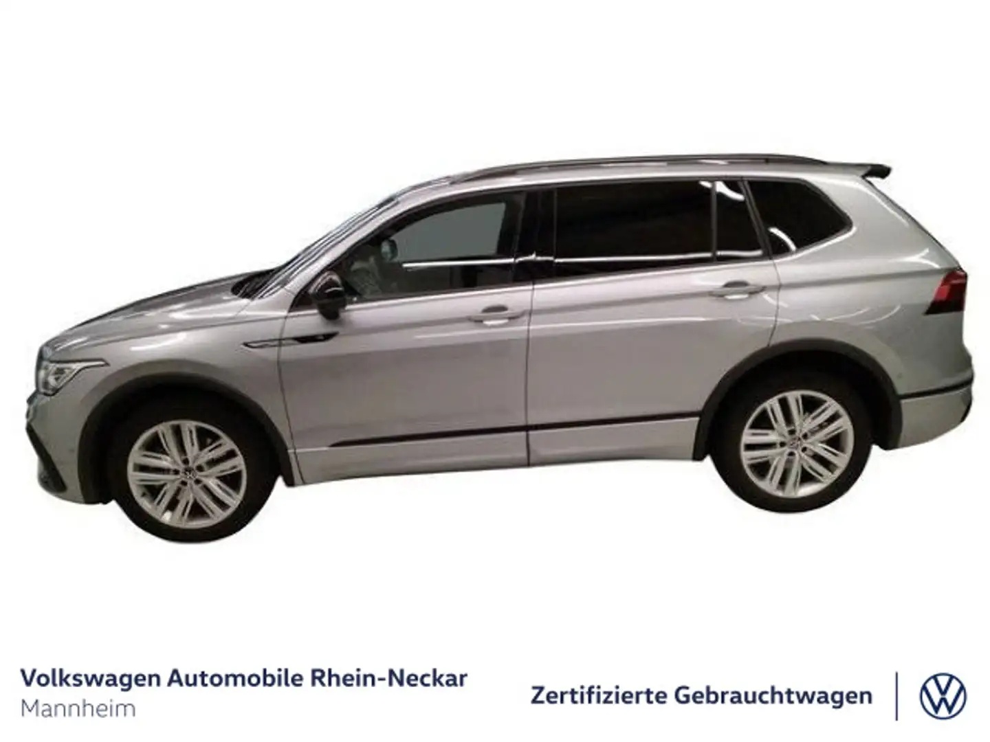 Volkswagen Tiguan Allspace 2.0 TSI R-Line DSG GAR 2029 7-Si Silber - 2