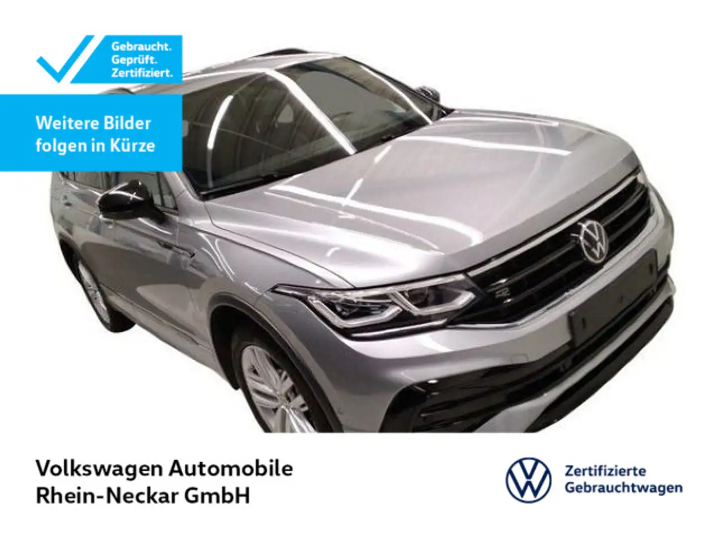 Volkswagen Tiguan Allspace 2.0 TSI R-Line DSG GAR 2029 7-Si Silber - 1