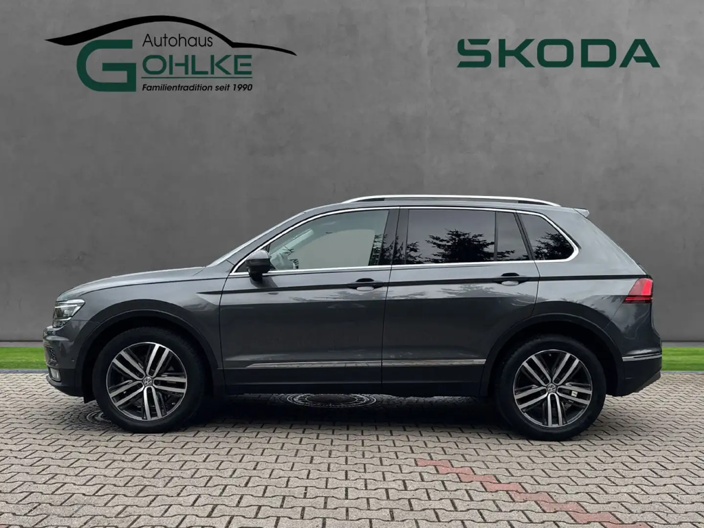 Volkswagen Tiguan Highline 4x4 2.0TDI 140KW DSG*Standhe*AHK Klima Grau - 2