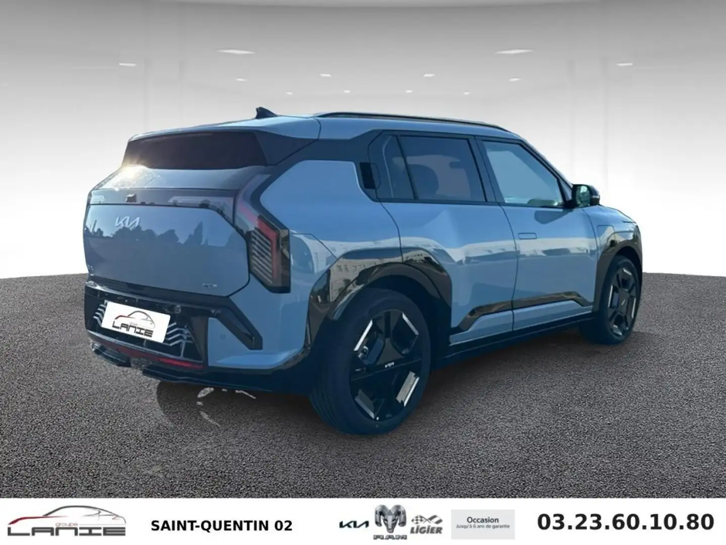 Kia EV3 81.4 kWh 204 ch Autonomie Longue GT-line Bleu - 2