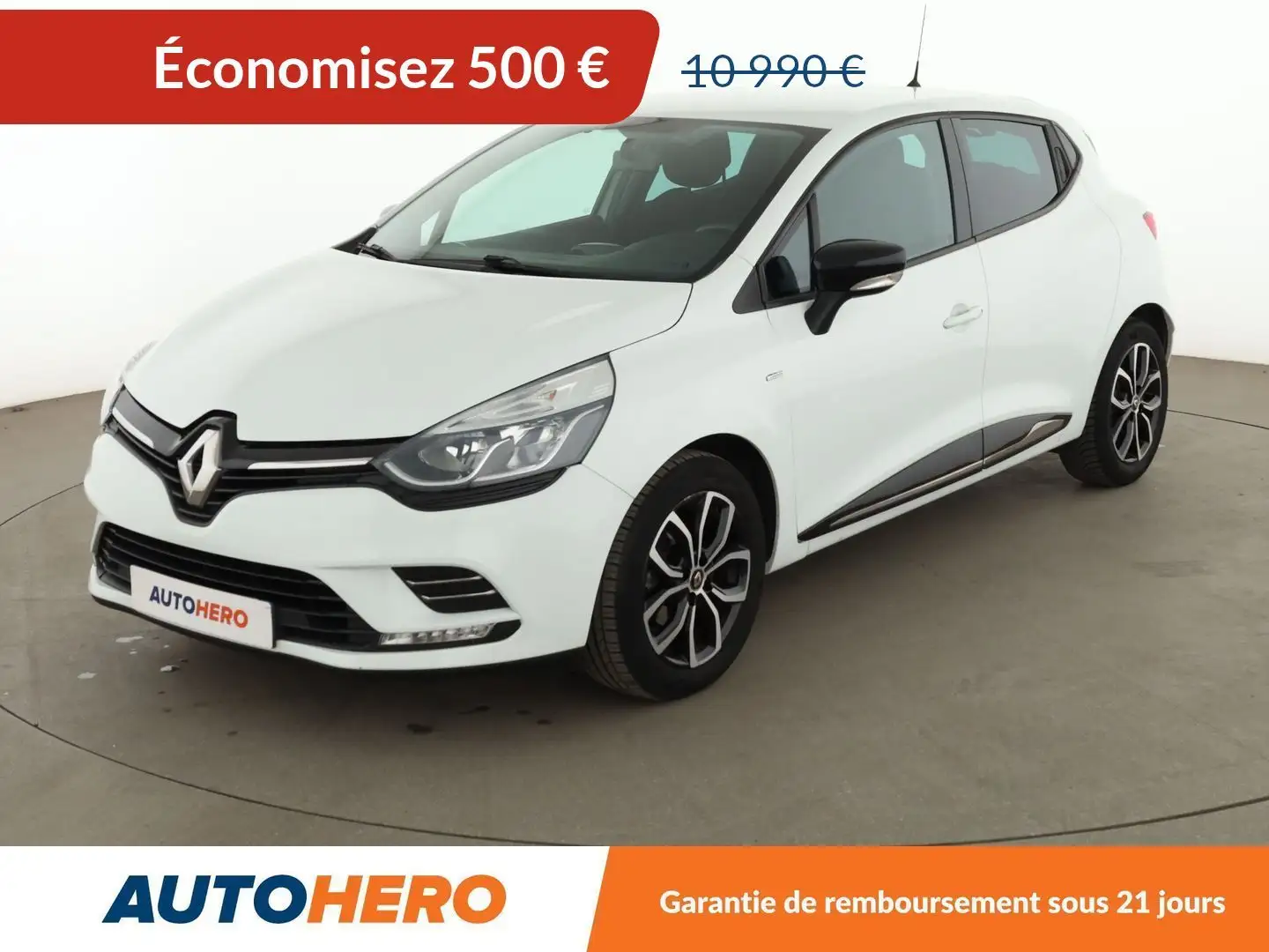 Renault Clio 0.9 TCe Limited Blanc - 1