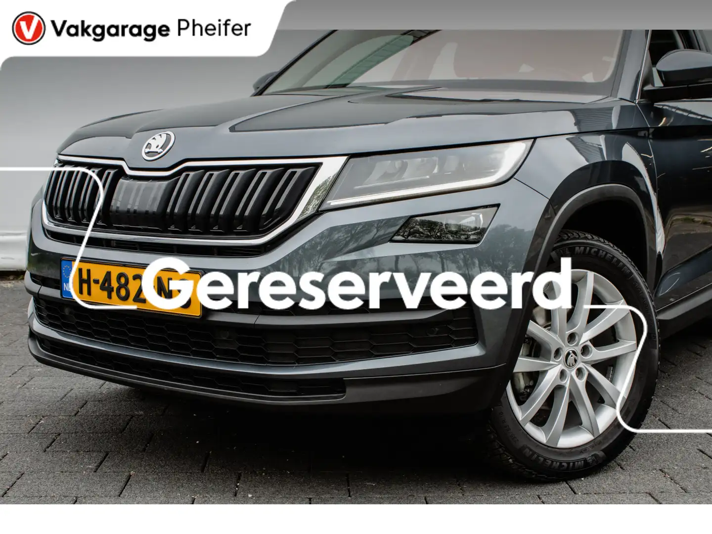 Skoda Kodiaq 1.5 TSI 150pk Business Edition Panoramadak/ Half l Gris - 2