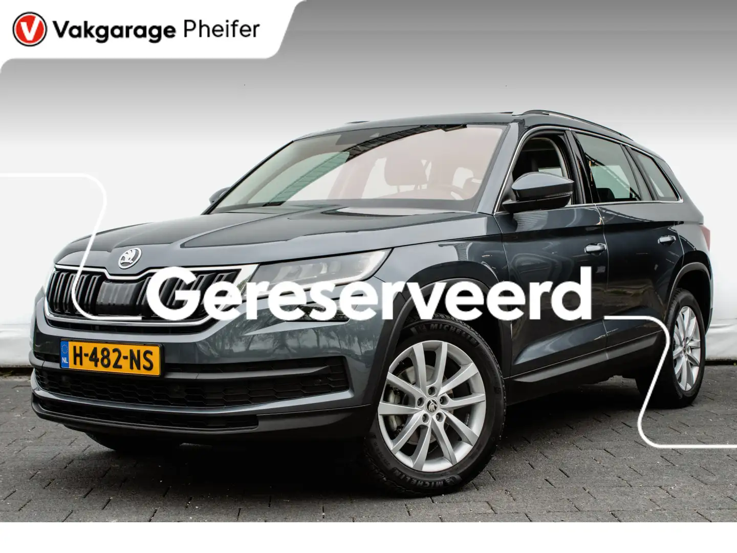 Skoda Kodiaq 1.5 TSI 150pk Business Edition Panoramadak/ Half l Gris - 1