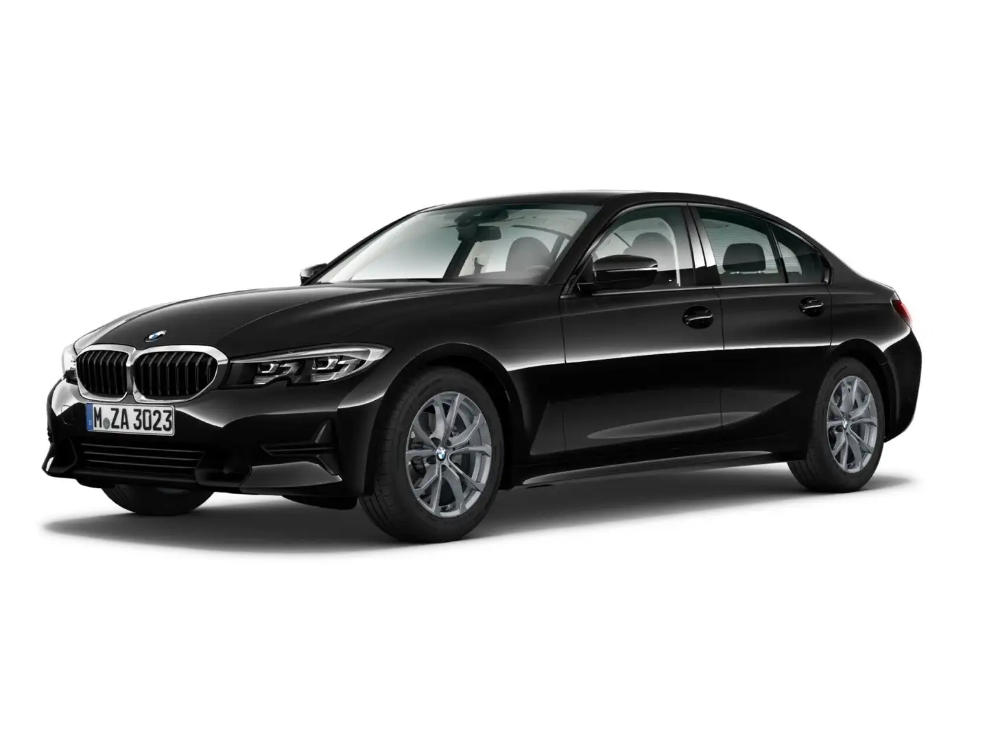 BMW 320 i Lim Sport Line Live Pro HiFi Kamera CarPlay Noir - 1