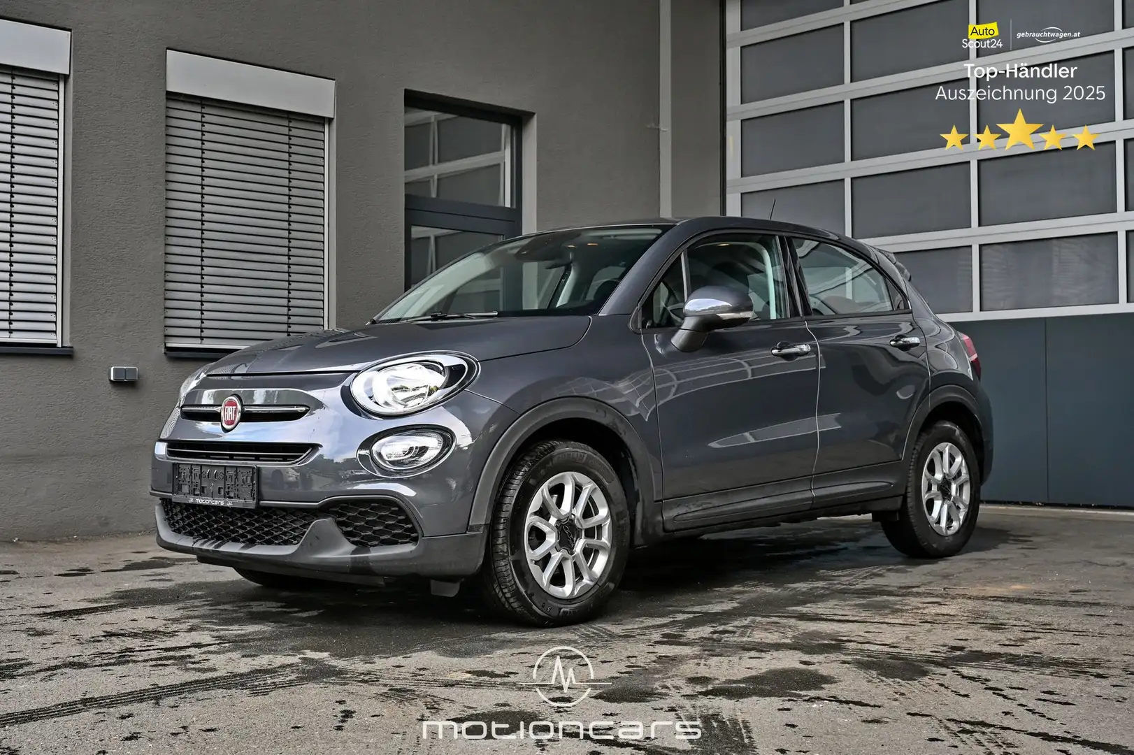 Fiat 500X 1.6 MultiJet Cult 4x2 Pickerl NEU EXP € 7.733,- Grau - 1