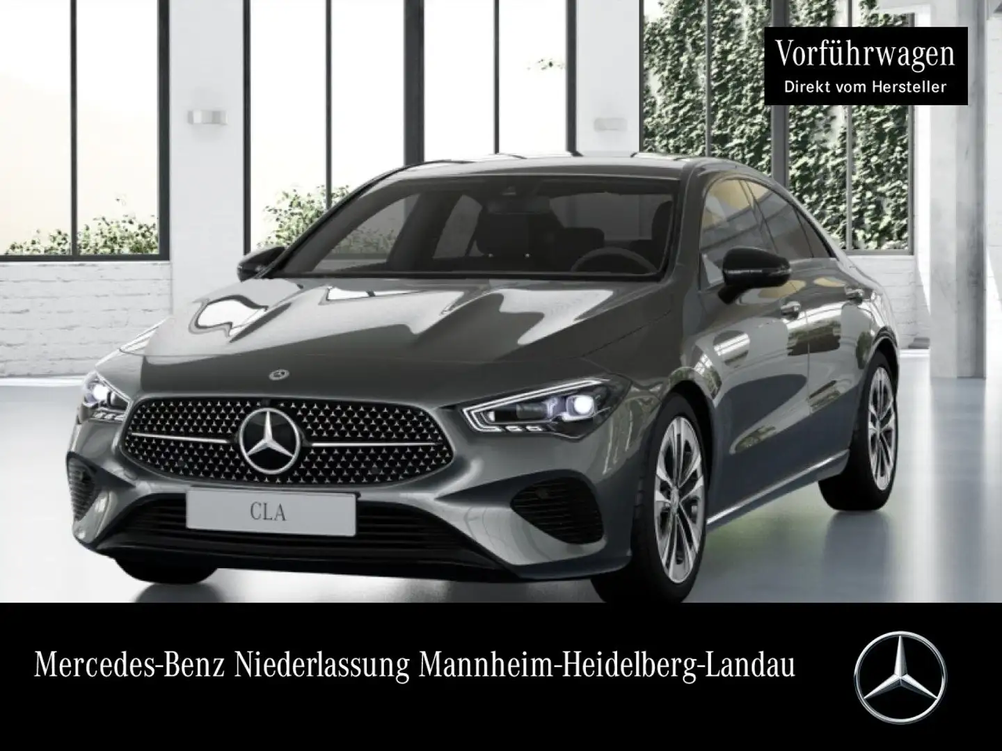 Mercedes-Benz CLA 200 PROGRESSIVE+NIGHT+360°+AHK+MULTIBEAM+TOTW Grijs - 1