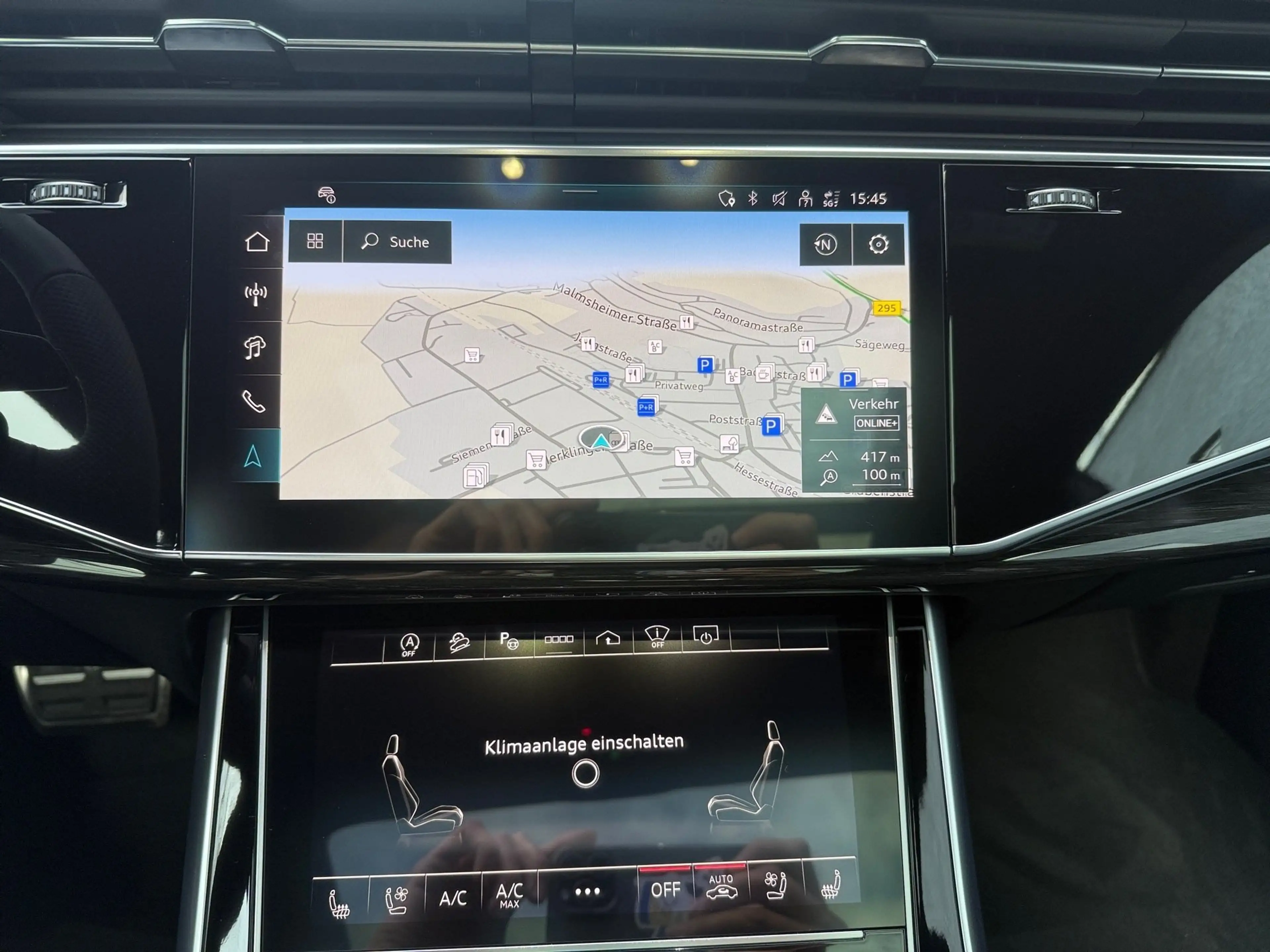 Audi SQ8 SUV TFSI Tiptronic HeadUp Panodach AHK Matrix Memo — photo 9