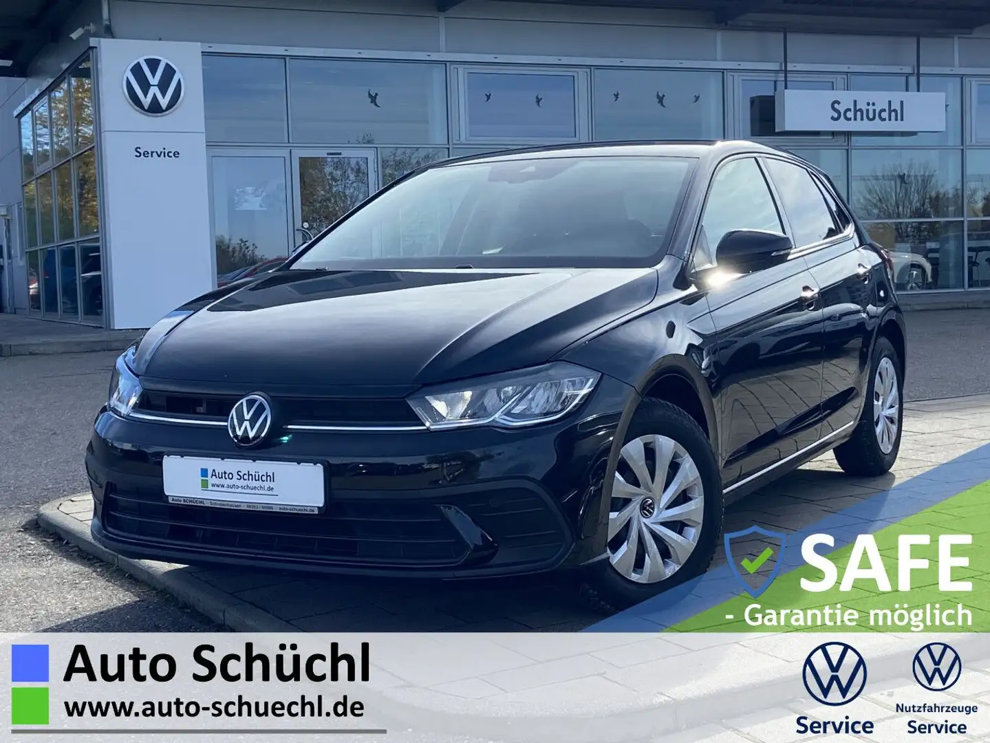 Volkswagen Polo 1.0 TSI DSG Life NAVI+LED+APP-CONNECT+ACTIV Schwarz - 1