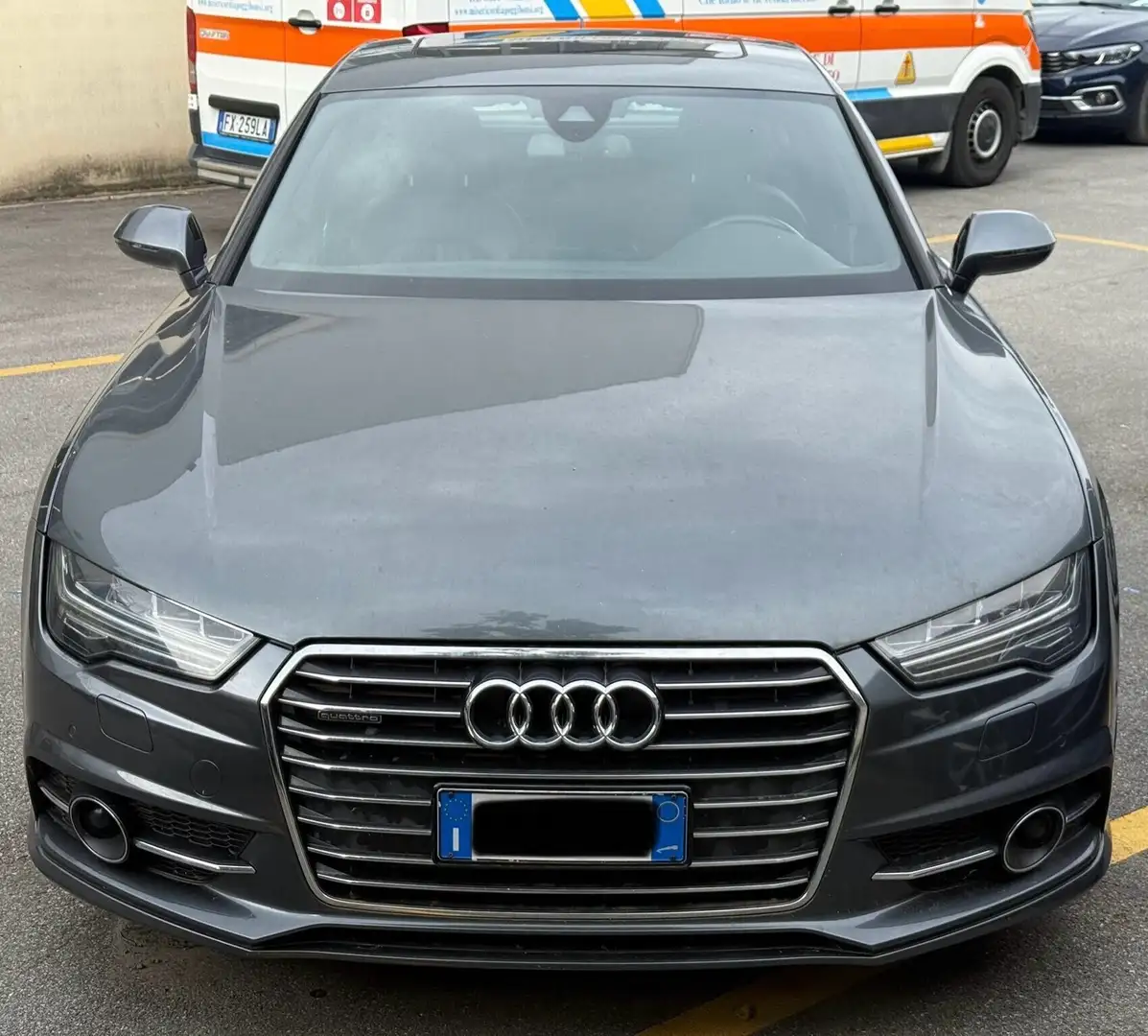 Audi A7 A7 SPB 3.0 TDI 272 CV quattro S tronic MOTORE ROTT Grigio - 2