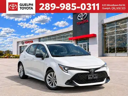 White 2026 Toyota Corolla Hatchback   Automatic