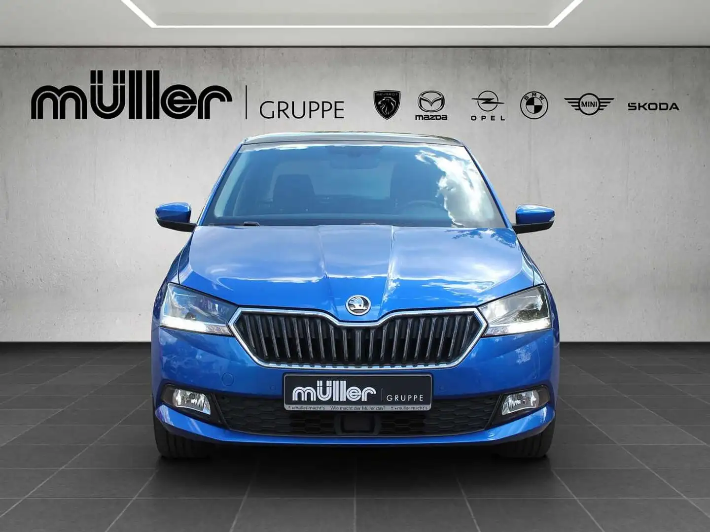 Skoda Fabia III 1.0 TSI Drive 125 Bleu - 2