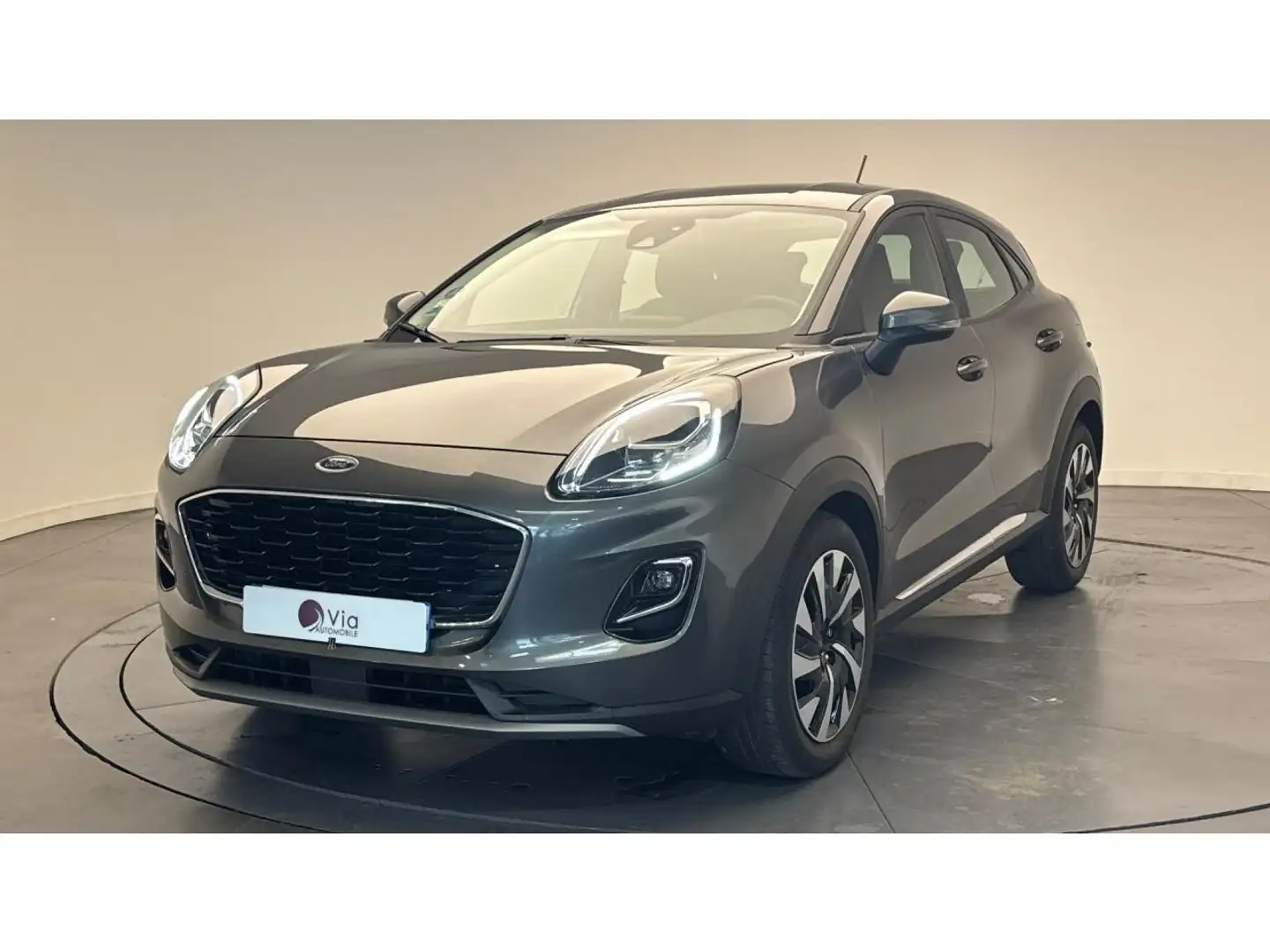 Ford Puma Puma 1.0 Flexifuel mHEV - 125 S\u0026S  II 2019 Ti Grau - 1