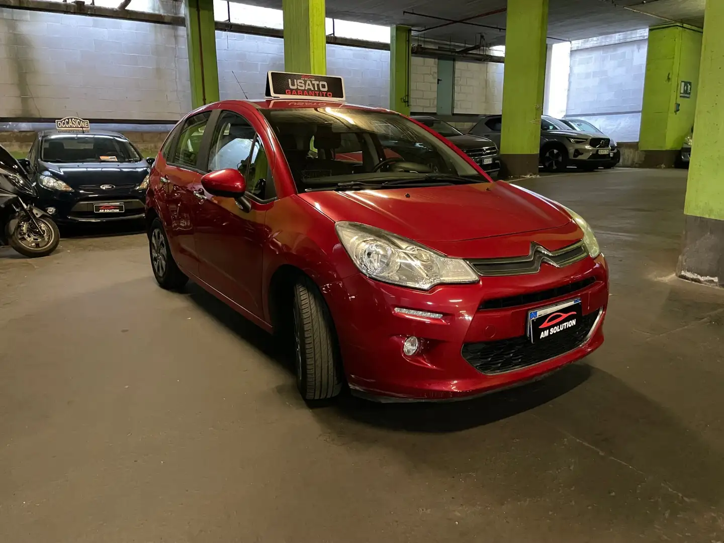 Citroen C3 1.0 Neopatentati Euro 5 Rosso - 2